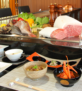 鉄板焼「銀明翆」料理イメージ